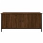 Mueble TV con puertas contrachapada marrón roble 102x35x45 cm by , TV Furniture - Ref: Foro24-826294, Price: 60,73 €, Discoun...