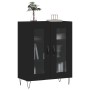 Aparador de madera de ingeniería negro 69,5x34x90 cm von , Sideboards - Ref: Foro24-827781, Preis: 66,59 €, Rabatt: %