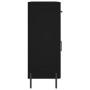 Aparador de madera de ingeniería negro 69,5x34x90 cm von , Sideboards - Ref: Foro24-827989, Preis: 103,10 €, Rabatt: %