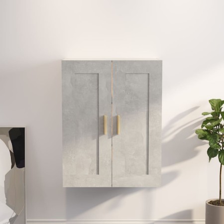 Armario pared madera ingeniería gris hormigón 69,5x32,5x90 cm by , Shelves and shelves - Ref: Foro24-812298, Price: 47,94 €, ...