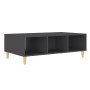 Mesa de centro de madera contrachapada gris 103,5x60x35cm de , Mesas de centro - Ref: Foro24-806015, Precio: 77,05 €, Descuen...