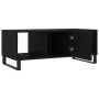 Mesa de centro madera contrachapada negro 102x50x40 cm by , Coffee table - Ref: Foro24-829325, Price: 71,24 €, Discount: %