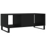 Mesa de centro madera contrachapada negro 102x50x40 cm by , Coffee table - Ref: Foro24-829325, Price: 71,24 €, Discount: %