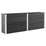 Arriate de WPC gris 250x100x91 cm von , Töpfe und Pflanzgefäße - Ref: Foro24-49060, Preis: 538,04 €, Rabatt: %