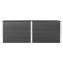 Arriate de WPC gris 250x100x91 cm von , Töpfe und Pflanzgefäße - Ref: Foro24-49060, Preis: 538,04 €, Rabatt: %