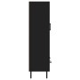 Aparador alto madera de ingeniería negro 69,5x31x115 cm von , Sideboards - Ref: Foro24-828309, Preis: 97,82 €, Rabatt: %