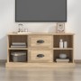 Mueble para TV madera contrachapada roble Sonoma 99,5x35,5x48cm von , TV-Möbel - Ref: Foro24-816275, Preis: 81,87 €, Rabatt: %