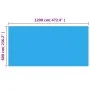 Rechteckige blaue PE-Poolabdeckung 1200 x 600 cm von vidaXL, Poolabdeckungen - Ref: Foro24-92962, Preis: 208,24 €, Rabatt: %