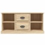 Mueble para TV madera contrachapada roble Sonoma 99,5x35,5x48cm von , TV-Möbel - Ref: Foro24-816275, Preis: 81,87 €, Rabatt: %
