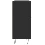 Aparador de madera de ingeniería negro 90x34x80 cm von , Sideboards - Ref: Foro24-828101, Preis: 85,16 €, Rabatt: %