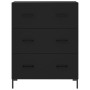 Aparador de madera de ingeniería negro 69,5x34x90 cm by , Sideboards - Ref: Foro24-827853, Price: 106,90 €, Discount: %