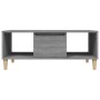 Mesa de centro madera contrachapada gris Sonoma 90x50x36,5 cm de , Mesas de centro - Ref: Foro24-821066, Precio: 71,64 €, Des...