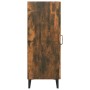 Aparador madera contrachapada roble ahumado 34,5x34x90 cm de , Aparadores - Ref: Foro24-817405, Precio: 60,03 €, Descuento: %