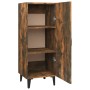 Aparador madera contrachapada roble ahumado 34,5x34x90 cm de , Aparadores - Ref: Foro24-817405, Precio: 60,03 €, Descuento: %
