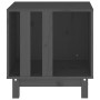 Caseta para perros madera maciza de pino gris 50x40x52 cm von , Hundehütten - Ref: Foro24-822473, Preis: 50,63 €, Rabatt: %