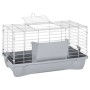 Jaula para hámster polipropileno y metal gris 58x32x31 cm von , Käfige und Lebensräume für Kleintiere - Ref: Foro24-172224, P...
