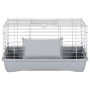 Jaula para hámster polipropileno y metal gris 58x32x31 cm von , Käfige und Lebensräume für Kleintiere - Ref: Foro24-172224, P...