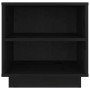 Mesita de noche de madera maciza de pino negro 40x34x40 cm by , Nightstands - Ref: Foro24-813333, Price: 36,11 €, Discount: %