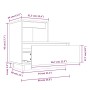 Mesita de noche madera maciza de pino marrón miel 60x34x51 cm von , Nachttische - Ref: Foro24-814380, Preis: 57,72 €, Rabatt: %