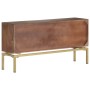 Aparador de madera maciza de mango 120x29x60 cm by , Sideboards - Ref: Foro24-287759, Price: 270,82 €, Discount: %