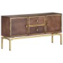 Aparador de madera maciza de mango 120x29x60 cm by , Sideboards - Ref: Foro24-287759, Price: 270,82 €, Discount: %