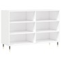 Aparador de madera de ingeniería blanco 103,5x35x70 cm by , Sideboards - Ref: Foro24-827100, Price: 77,44 €, Discount: %