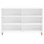 Aparador de madera de ingeniería blanco 103,5x35x70 cm by , Sideboards - Ref: Foro24-827100, Price: 77,44 €, Discount: %