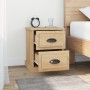 Mesita de noche madera contrachapada roble Sonoma 39x39x47,5 cm de , Mesitas de noche - Ref: Foro24-816150, Precio: 46,10 €, ...