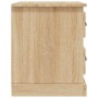 Mesita de noche madera contrachapada roble Sonoma 39x39x47,5 cm de , Mesitas de noche - Ref: Foro24-816150, Precio: 46,10 €, ...