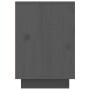 Mesitas de noche 2 uds madera maciza pino gris 50x34x50 cm by , Nightstands - Ref: Foro24-814484, Price: 90,23 €, Discount: %