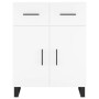 Aparador de madera de ingeniería blanco 69,5x34x90 cm by , Sideboards - Ref: Foro24-828004, Price: 121,91 €, Discount: %