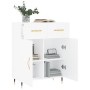 Aparador de madera de ingeniería blanco 69,5x34x90 cm von , Sideboards - Ref: Foro24-827956, Preis: 88,33 €, Rabatt: %