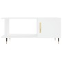 Mesa de centro madera contrachapada blanco 90x50x40 cm de , Mesas de centro - Ref: Foro24-829468, Precio: 49,25 €, Descuento: %