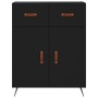 Aparador de madera de ingeniería negro 69,5x34x90 cm von , Sideboards - Ref: Foro24-827949, Preis: 90,44 €, Rabatt: %