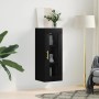 Armario de pared negro 34,5x34x90 cm by , Sideboards - Ref: Foro24-828901, Price: 55,66 €, Discount: %
