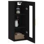 Armario de pared negro 34,5x34x90 cm by , Sideboards - Ref: Foro24-828901, Price: 55,66 €, Discount: %