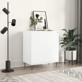 Aparador de madera contrachapada blanco 60x35x70 cm de , Aparadores - Ref: Foro24-827156, Precio: 90,28 €, Descuento: %