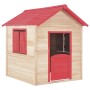 Casa de juegos para niños de madera de abeto rojo by , Children's houses - Ref: Foro24-91792, Price: 398,77 €, Discount: %