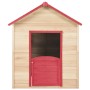 Casa de juegos para niños de madera de abeto rojo by , Children's houses - Ref: Foro24-91792, Price: 398,77 €, Discount: %