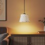 Pantalla para lámpara de techo mimbre blanco Ø15x12 cm by , Lampshades - Ref: Foro24-364364, Price: 12,44 €, Discount: %