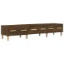Mueble de TV madera contrachapada roble ahumado 150x34,5x30 cm von , TV-Möbel - Ref: Foro24-817509, Preis: 89,33 €, Rabatt: %