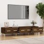 Mueble de TV madera contrachapada roble ahumado 150x34,5x30 cm von , TV-Möbel - Ref: Foro24-817509, Preis: 89,33 €, Rabatt: %
