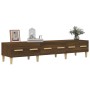 Mueble de TV madera contrachapada roble ahumado 150x34,5x30 cm von , TV-Möbel - Ref: Foro24-817509, Preis: 89,33 €, Rabatt: %