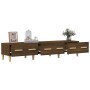 Mueble de TV madera contrachapada roble ahumado 150x34,5x30 cm von , TV-Möbel - Ref: Foro24-817509, Preis: 89,33 €, Rabatt: %