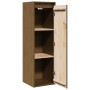 Armario de pared madera maciza de pino marrón miel 30x30x100 cm von , Regale und Regale - Ref: Foro24-813511, Preis: 62,13 €,...