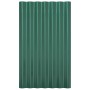 Paneles de tejado 36 unidades acero recubierto verde 60x36 cm de , Tejas y baldosas para techo - Ref: Foro24-319128, Precio: ...