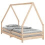 Estructura de cama infantil madera maciza de pino 90x190 cm von , Kinderbetten und Betten für Kinder - Ref: Foro24-834492, Pr...