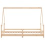 Estructura de cama infantil madera maciza de pino 90x190 cm von , Kinderbetten und Betten für Kinder - Ref: Foro24-834492, Pr...