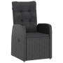 Set comedor de jardín 9 piezas y cojines ratán sintético negro by vidaXL, Garden sets - Ref: Foro24-3059343, Price: 1,00 €, D...