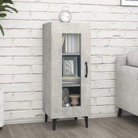 Aparador de madera contrachapada gris hormigón 34,5x34x90 cm de , Aparadores - Ref: Foro24-812406, Precio: 63,98 €, Descuento: %